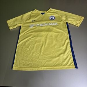 Nike Chelsea FC Soccer Jersey Yellow Yokohama Youth Kids XL